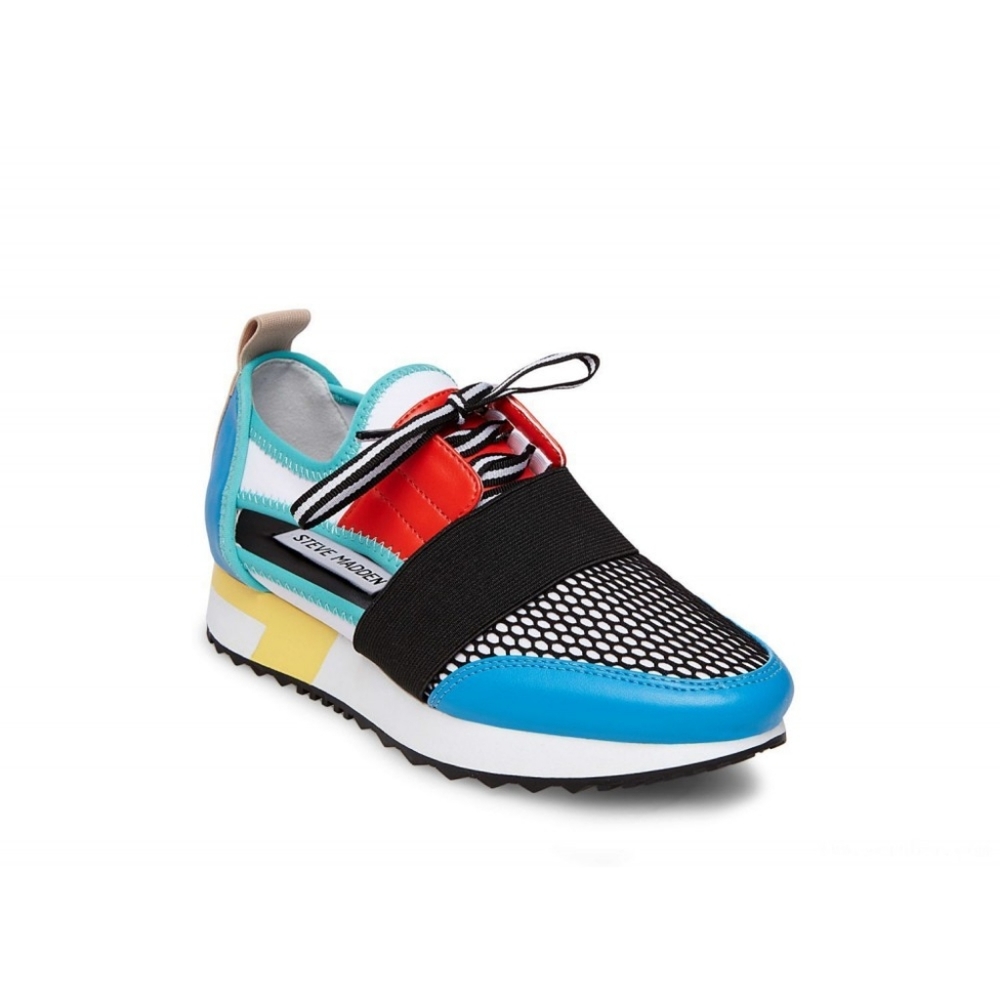 Steve Madden Arctic Multi-Color Cut Out Sneakers